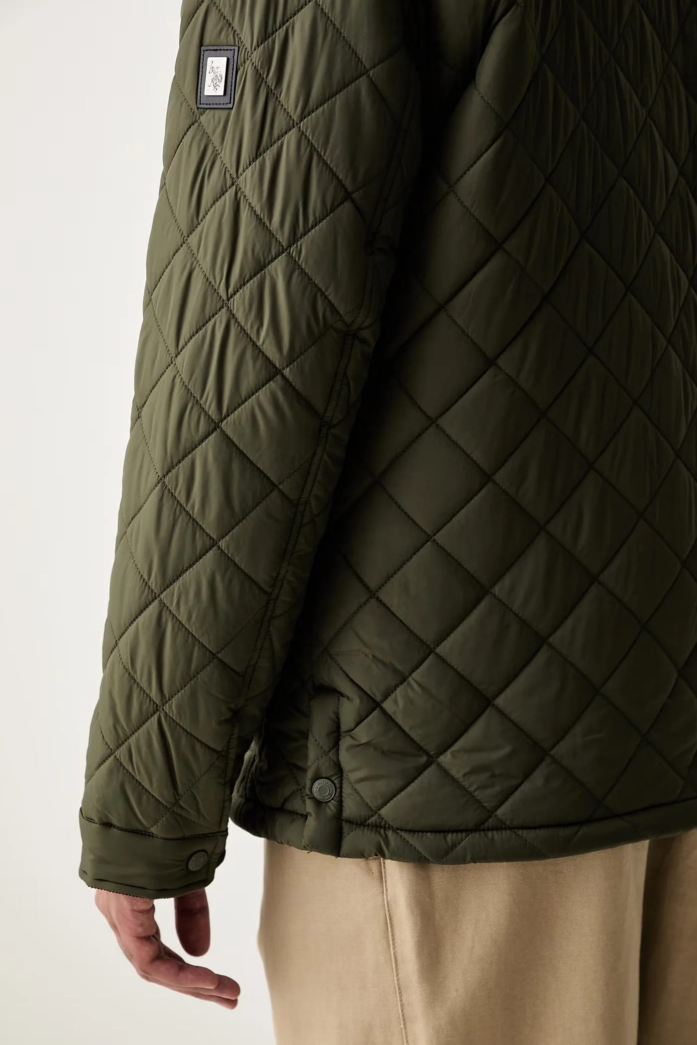 куртка мужская DIAMOND QUILTED FUNNEL - фото 5