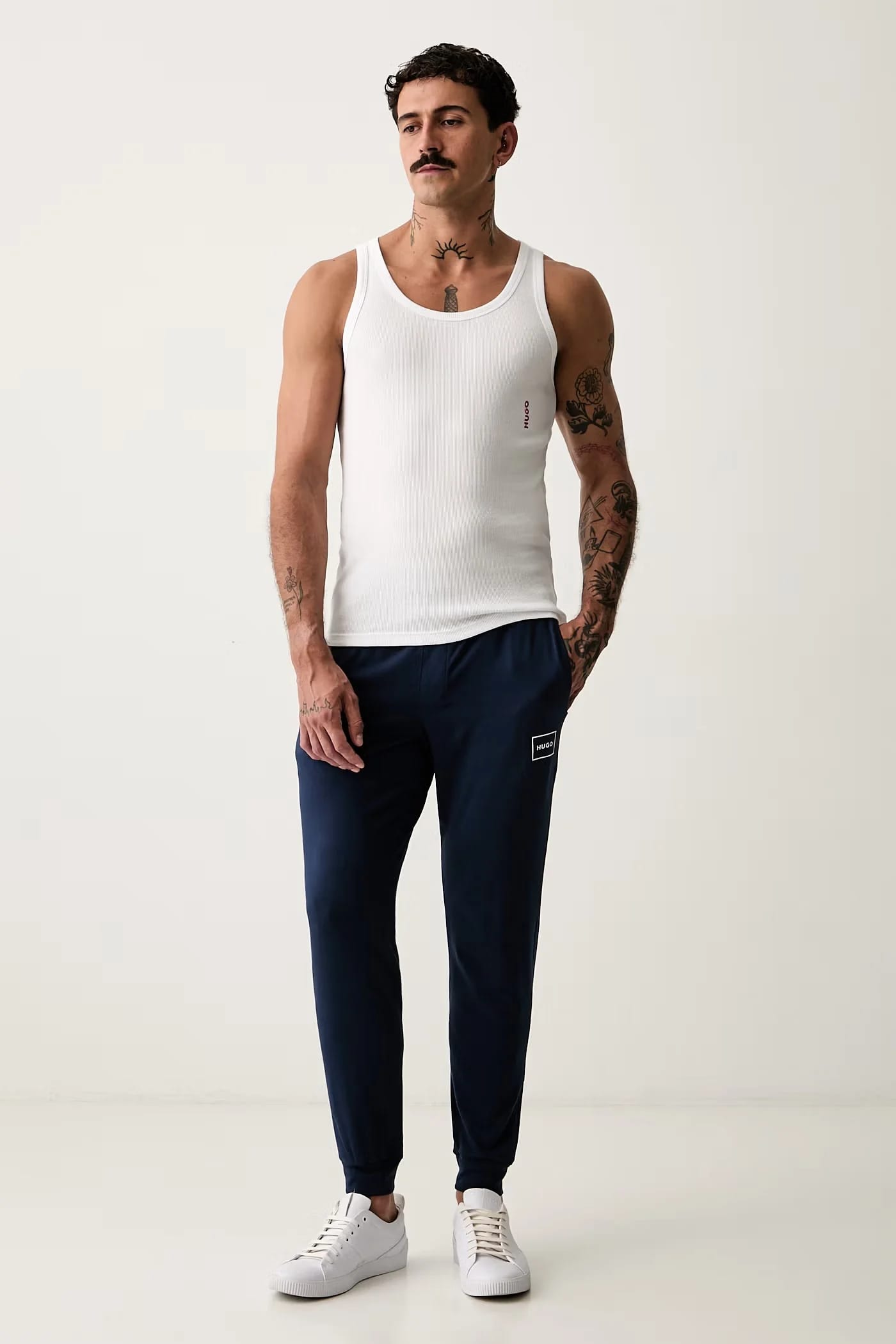 Lounge мужские брюки из хлопка с эластаном Laze Pants CW - фото 2