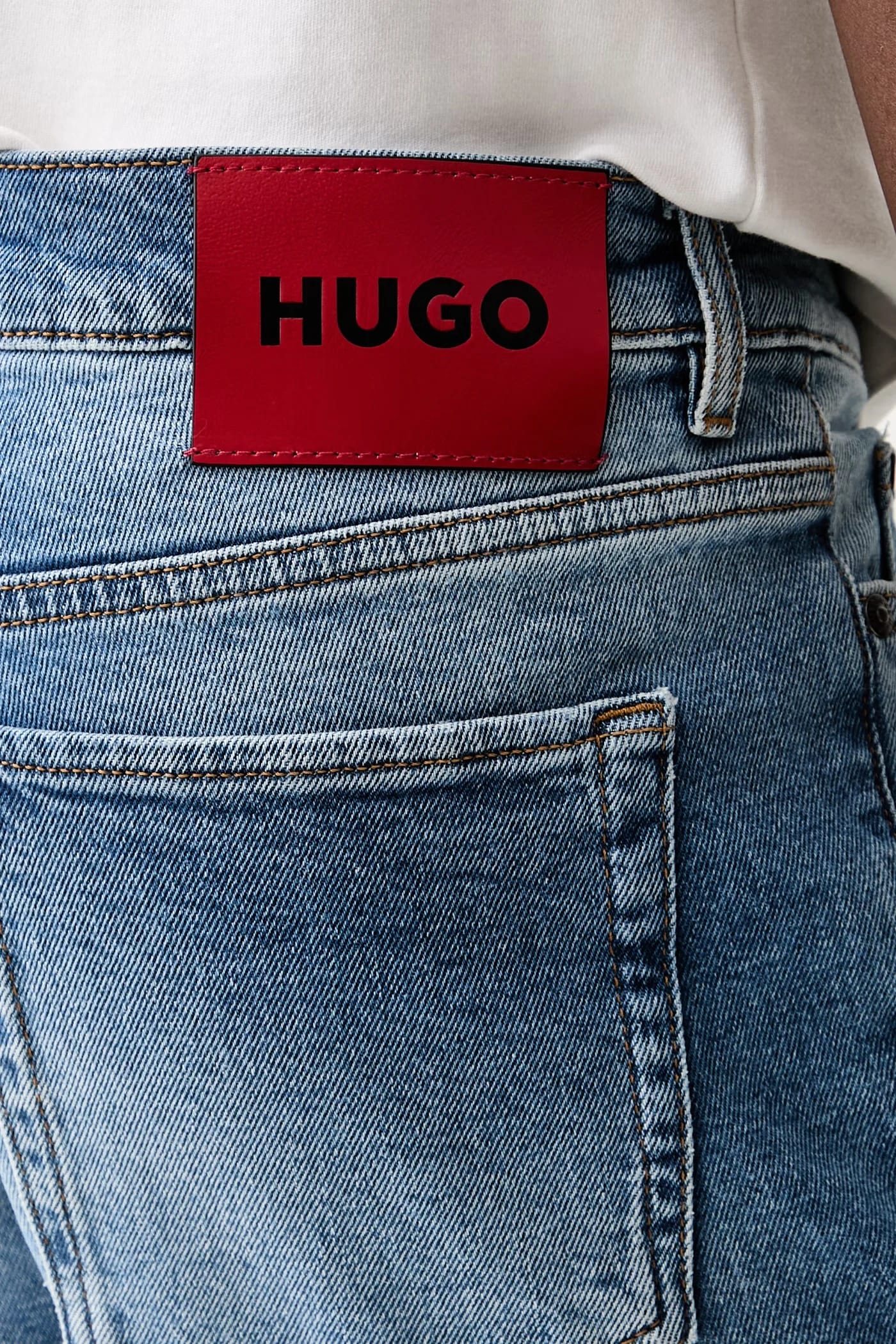 Мужские джинсовые шорты HUGO 634/S - фото 4