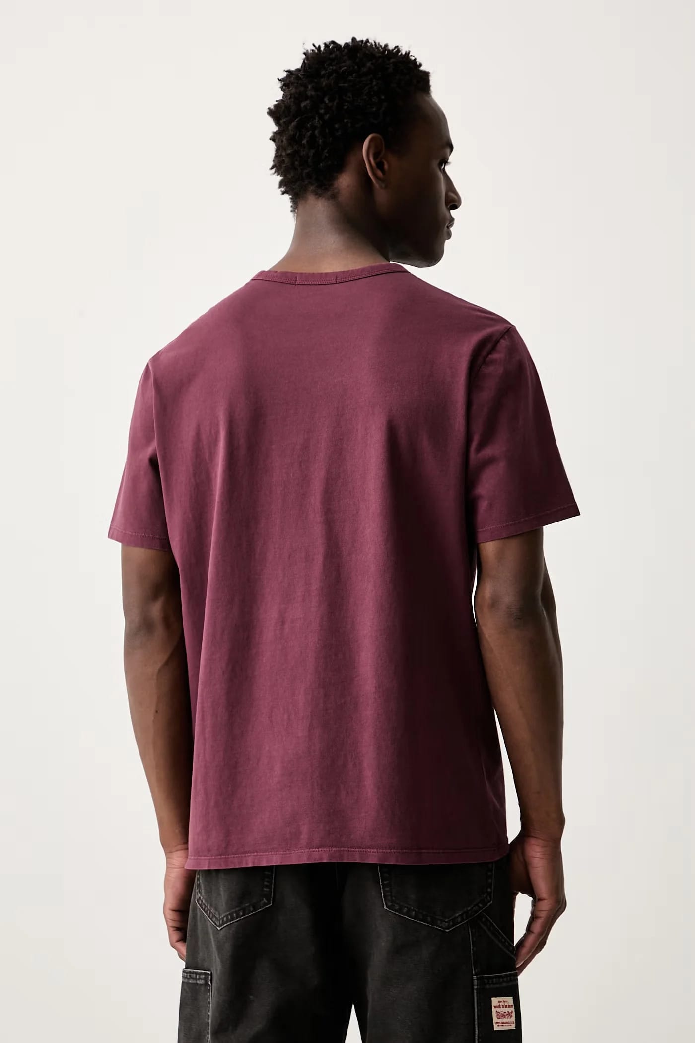 Мужская футболка из хлопка LEVIS ORIGINAL TEE - фото 3