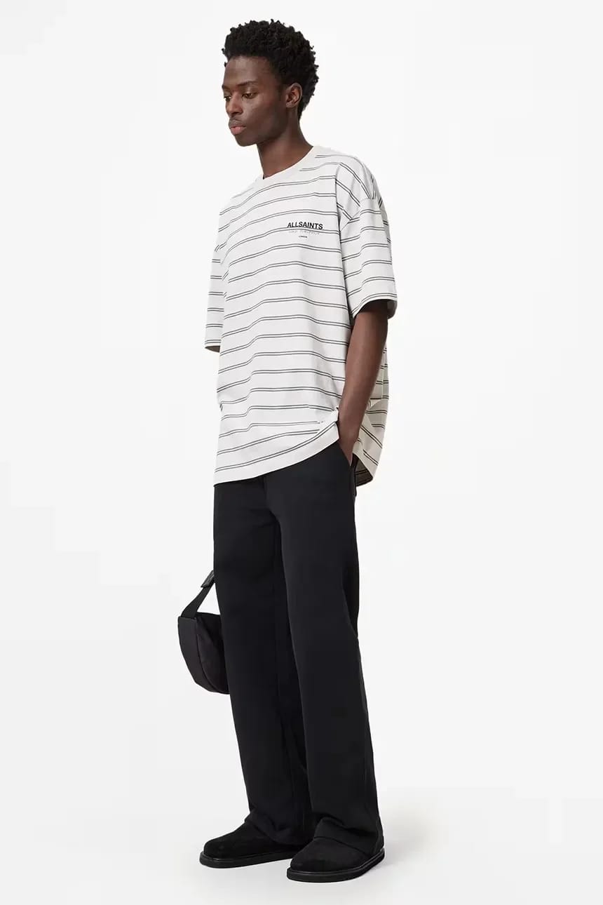 Мужская футболка из хлопка UNDERGRND STRIPE SS - фото 3