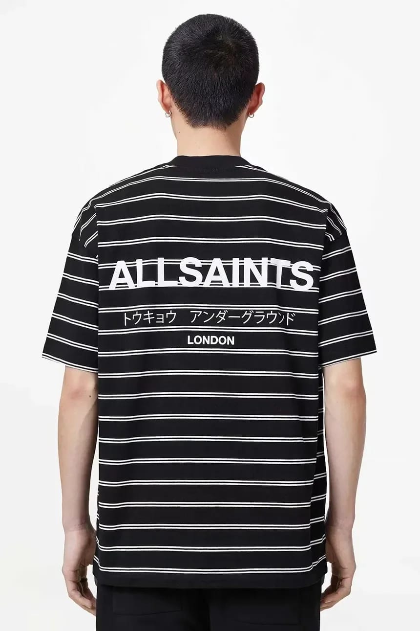 Мужская футболка из хлопка UNDERGRND STRIPE SS - фото 2