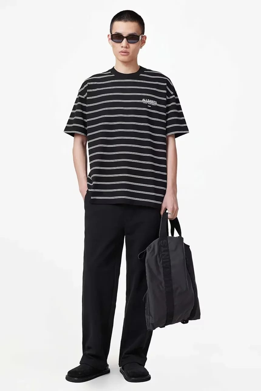 Мужская футболка из хлопка UNDERGRND STRIPE SS - фото 3