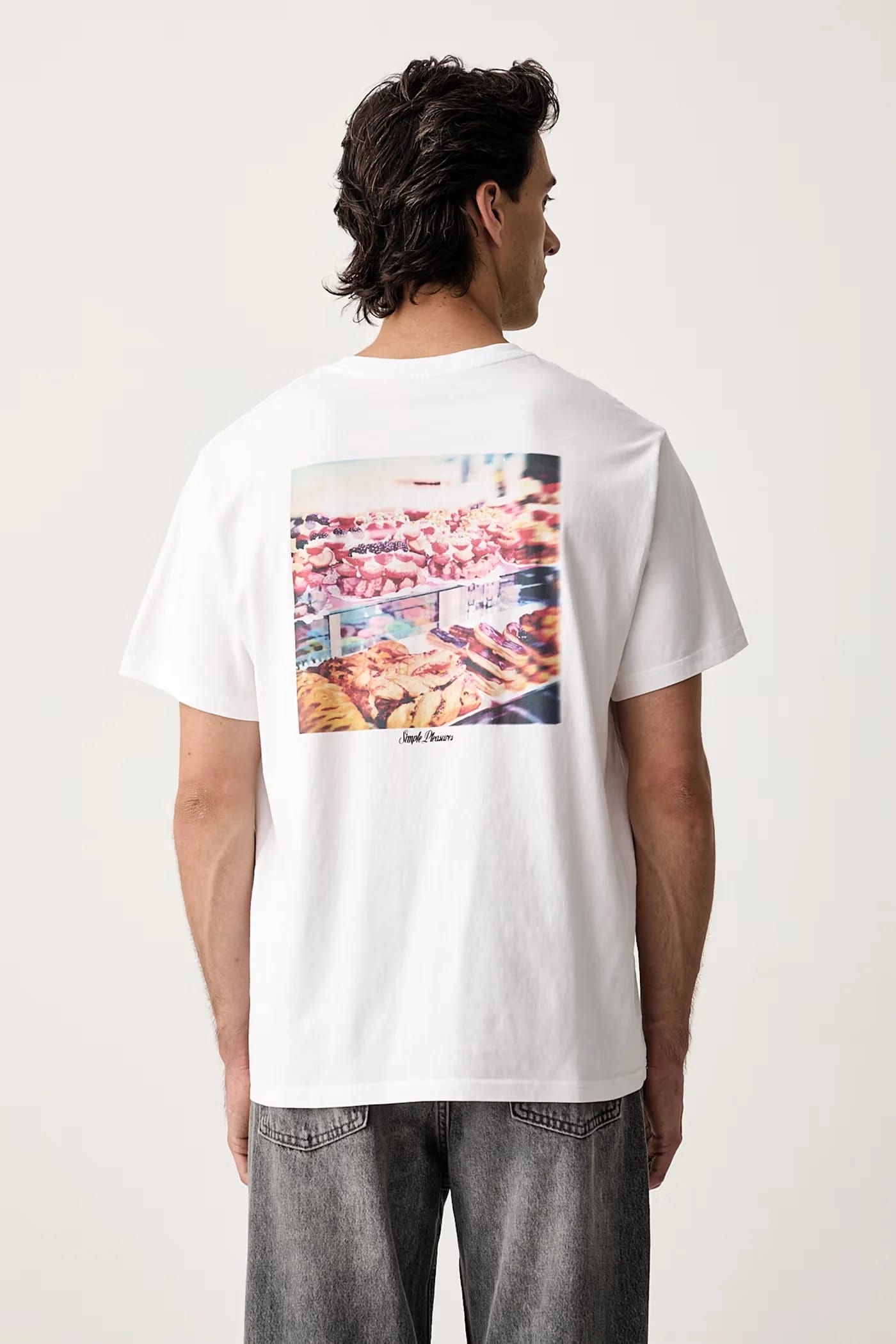 Хлопковая футболка RELAXED FIT TEE - фото 1