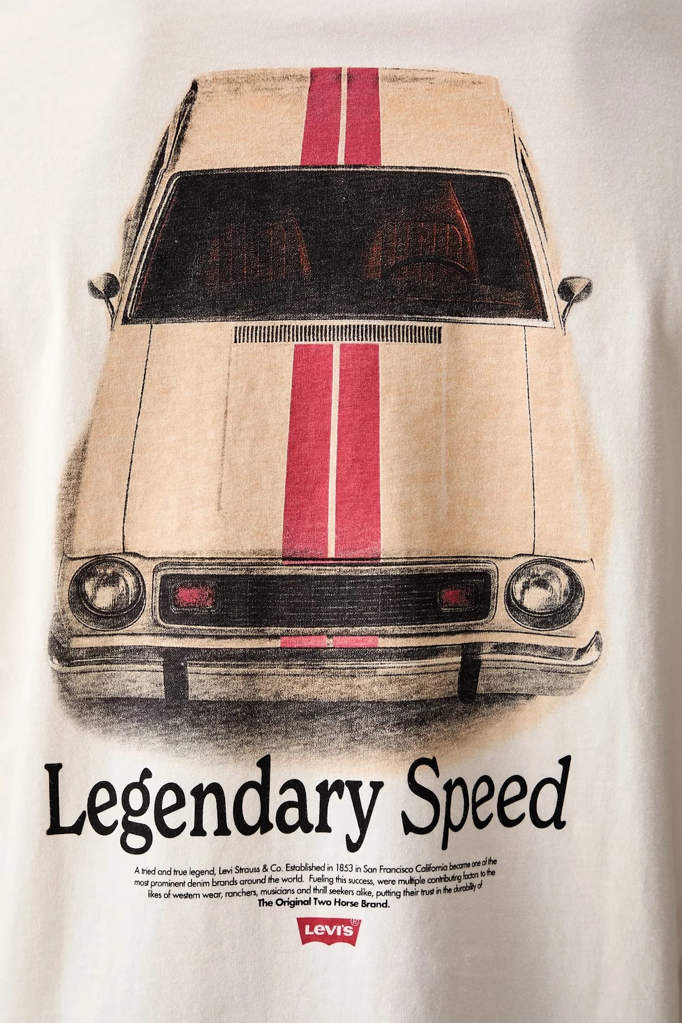 Мужская базовая футболка из хлопка RELAXED FIT TEE - фото 5
