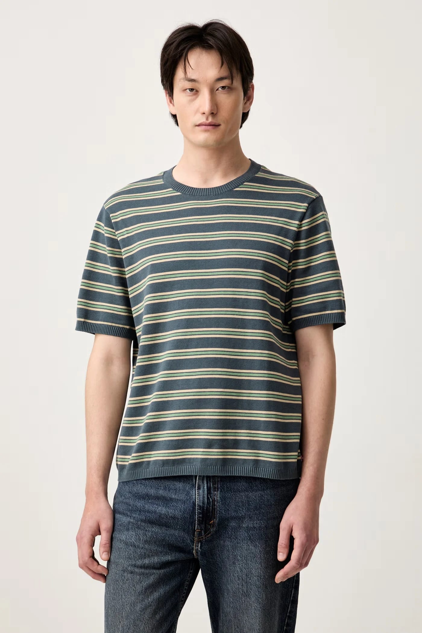 Мужской хлопковый свитер Футболка SS SWEATER - фото 1