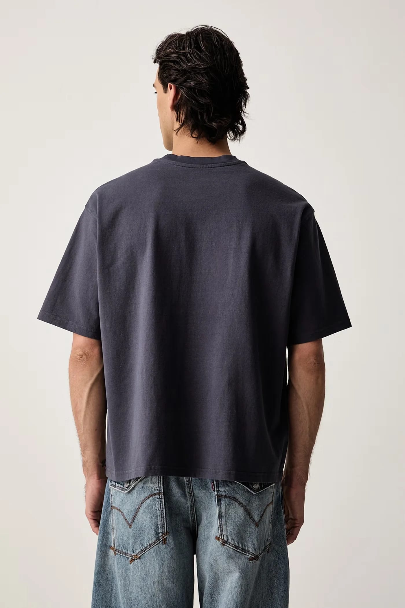 Мужская футболка хлопковая SS WORKWEAR PKT - фото 3