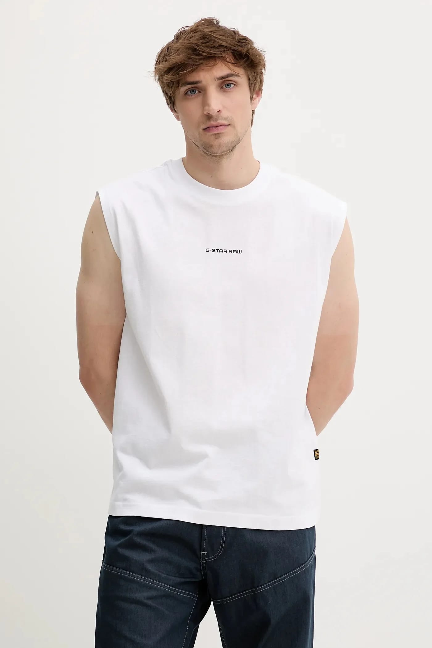 T-shirt bawełniany Boxy s\l r t - фото 1