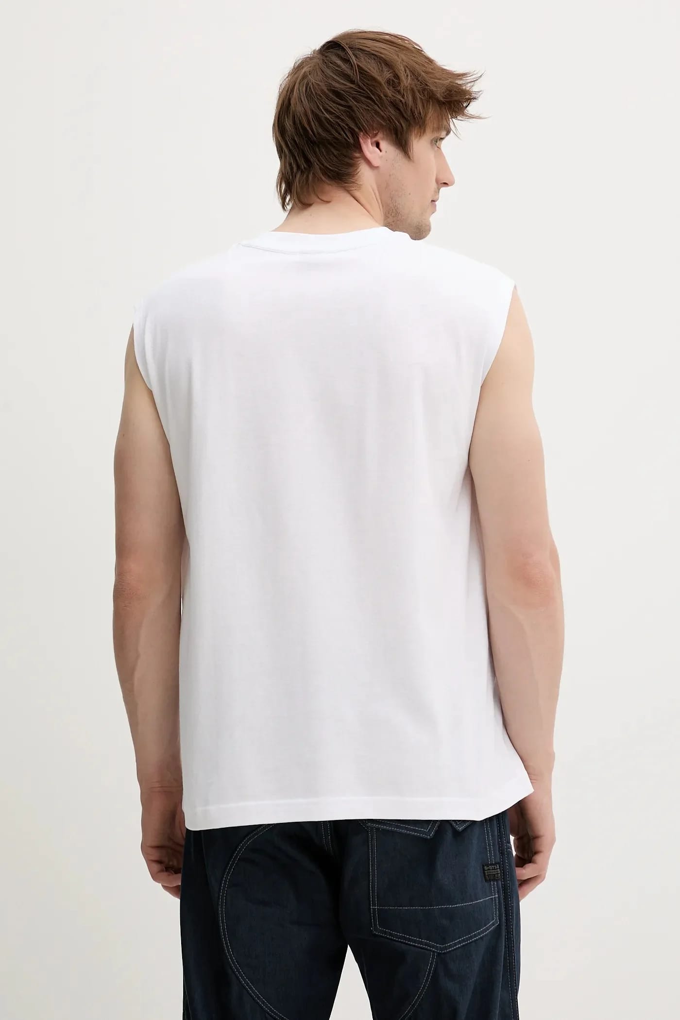 T-shirt bawełniany Boxy s\l r t - фото 3