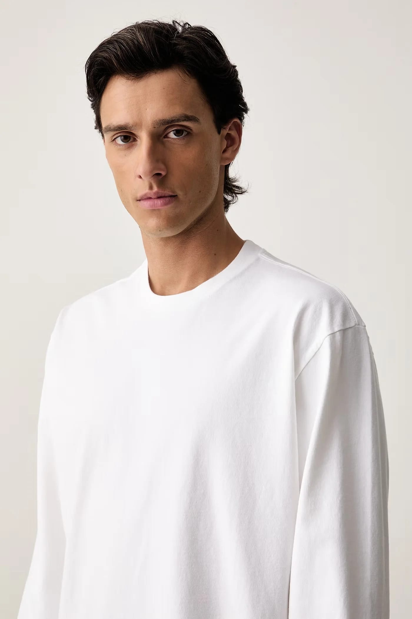 Мужской лонгслив из хлопка с эластаном LS WORKWEAR - фото 4