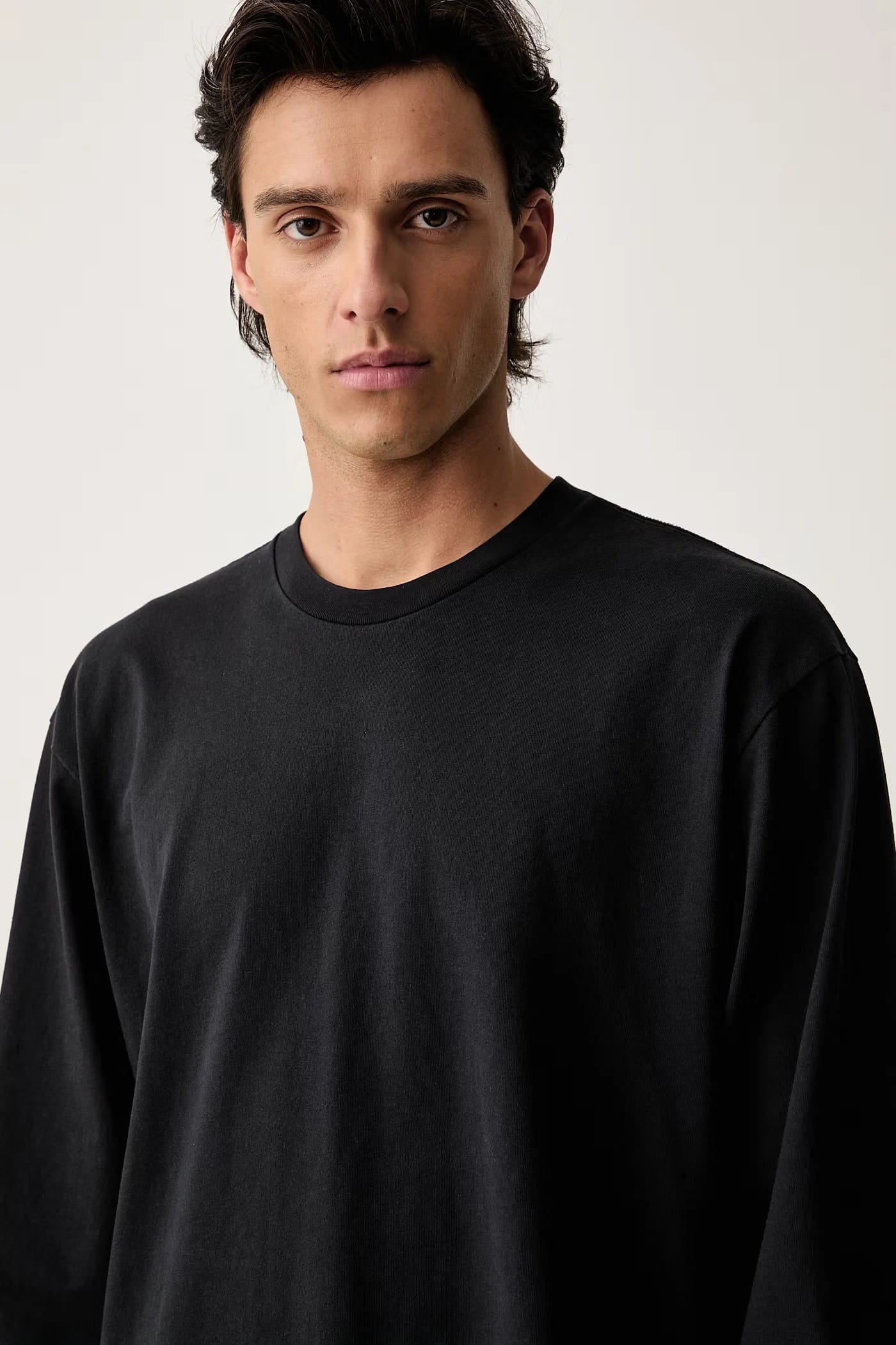 Мужской лонгслив из хлопка с эластаном LS WORKWEAR - фото 4
