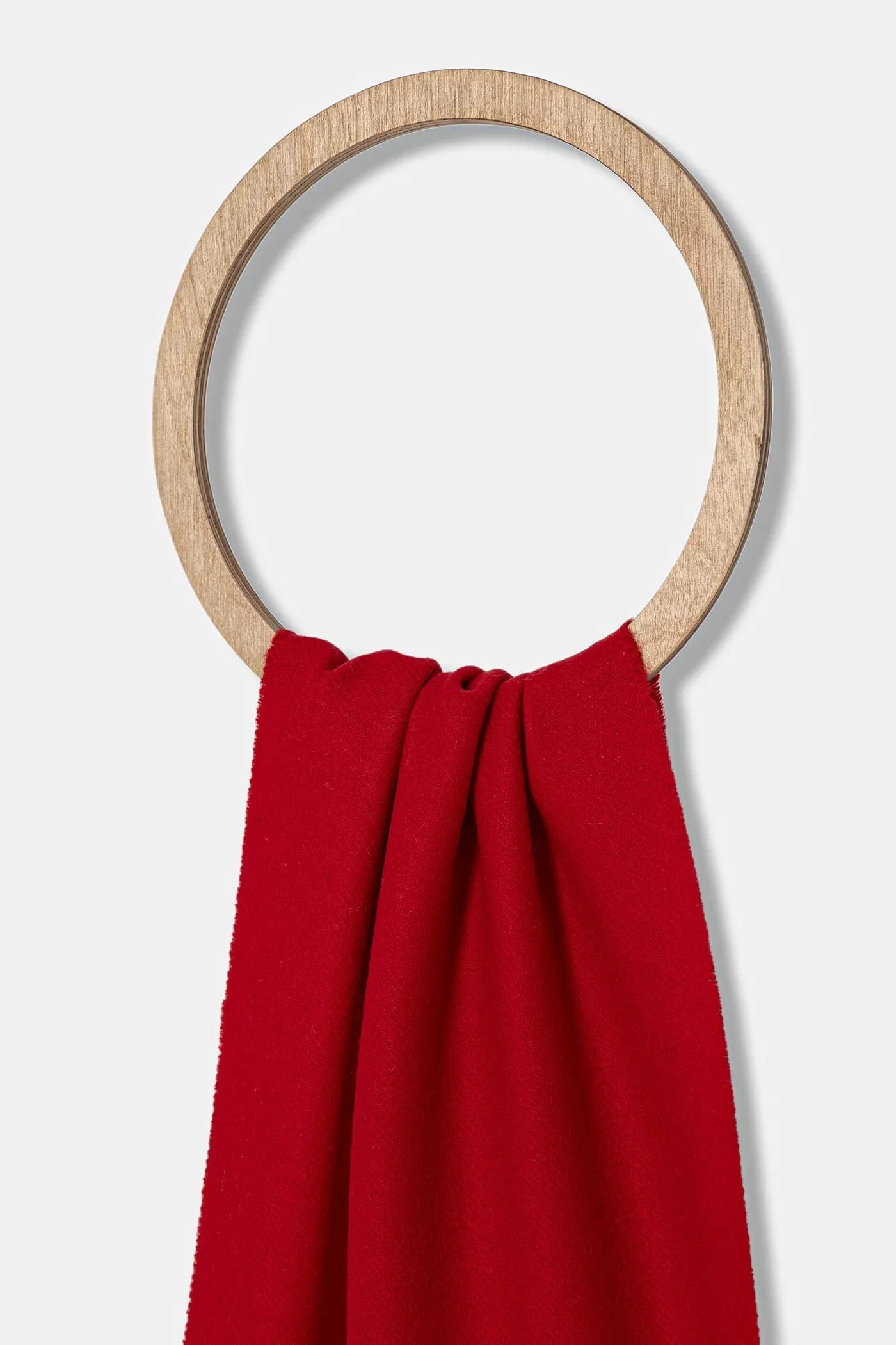 Мужской шарф из шерсти мериноса. - фото 2