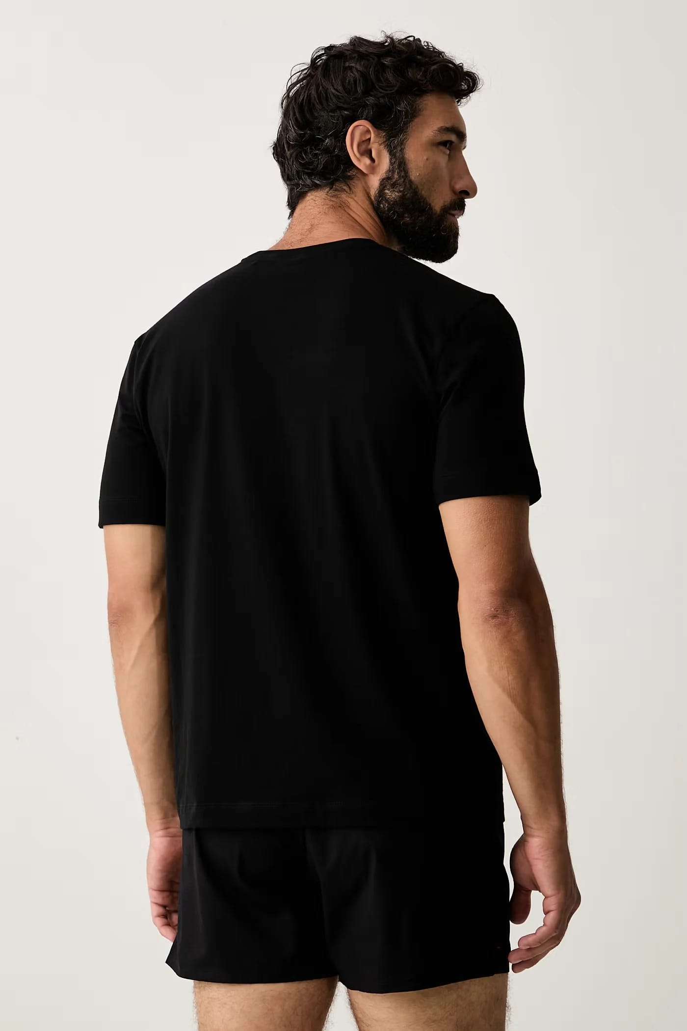 SOREN SHORT SET мужская хлопковая пижама из двух предметов - фото 3