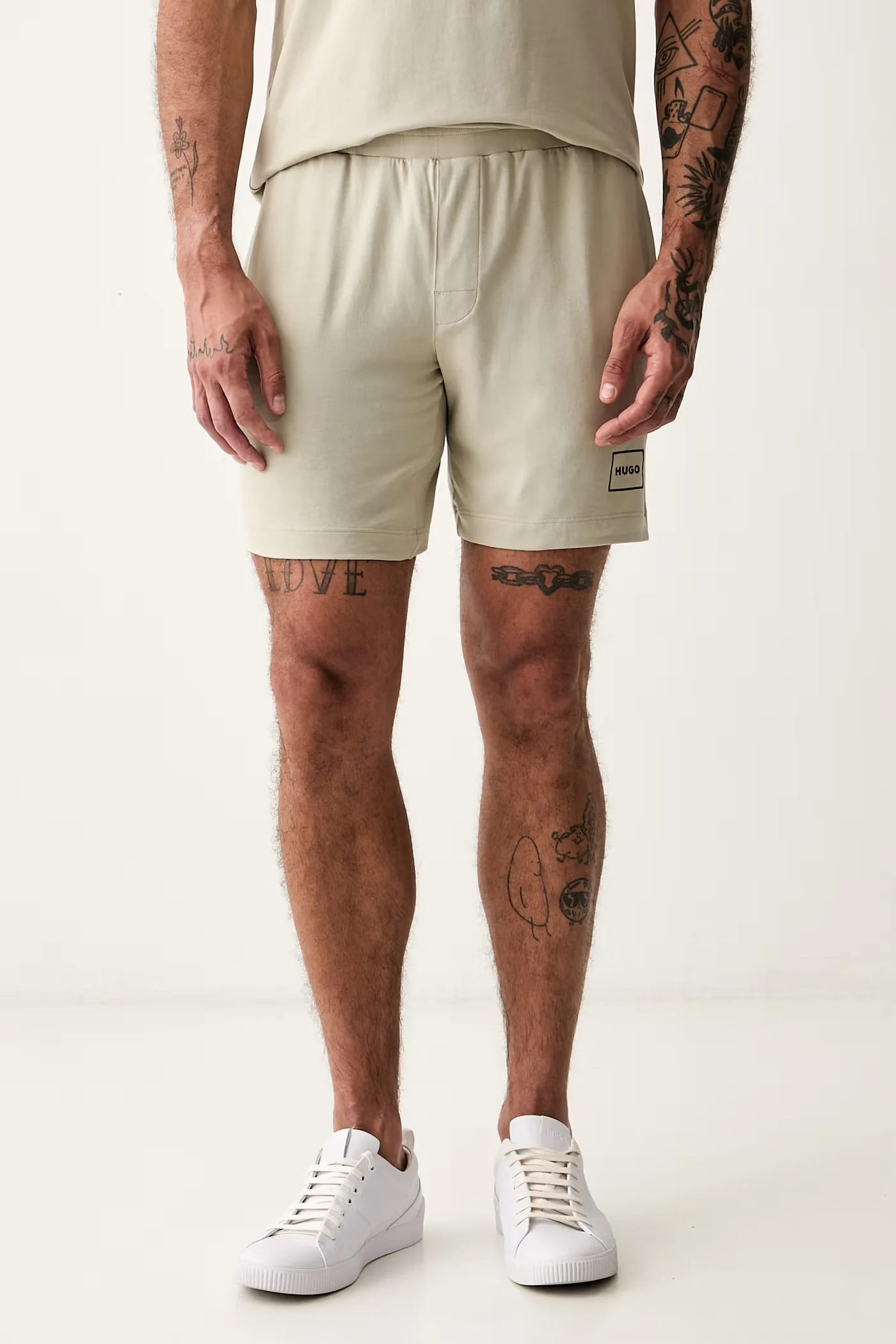 Laze Shorts Мужские хлопковые пижамные шорты CW CW - фото 1