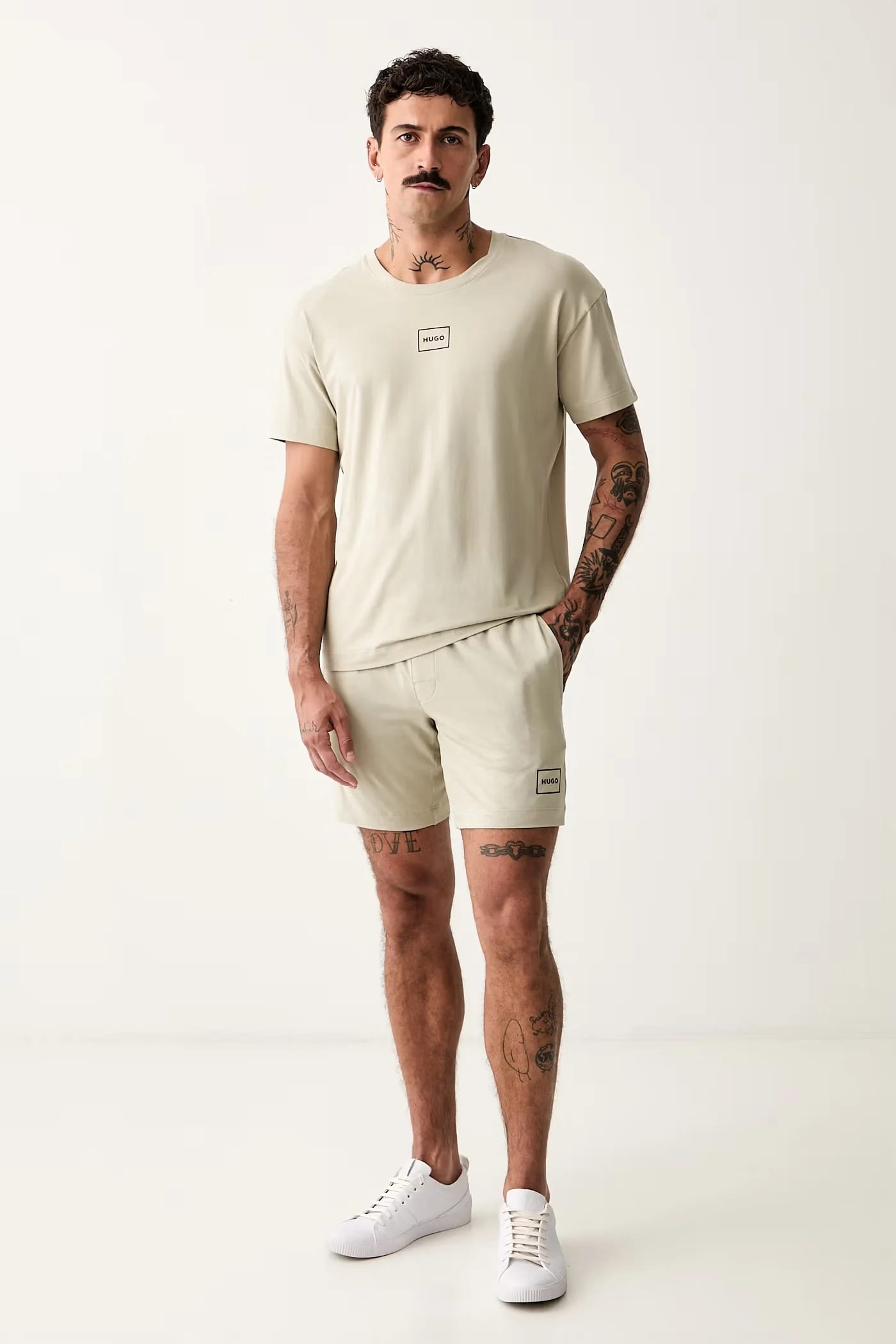 Laze Shorts Мужские хлопковые пижамные шорты CW CW - фото 2