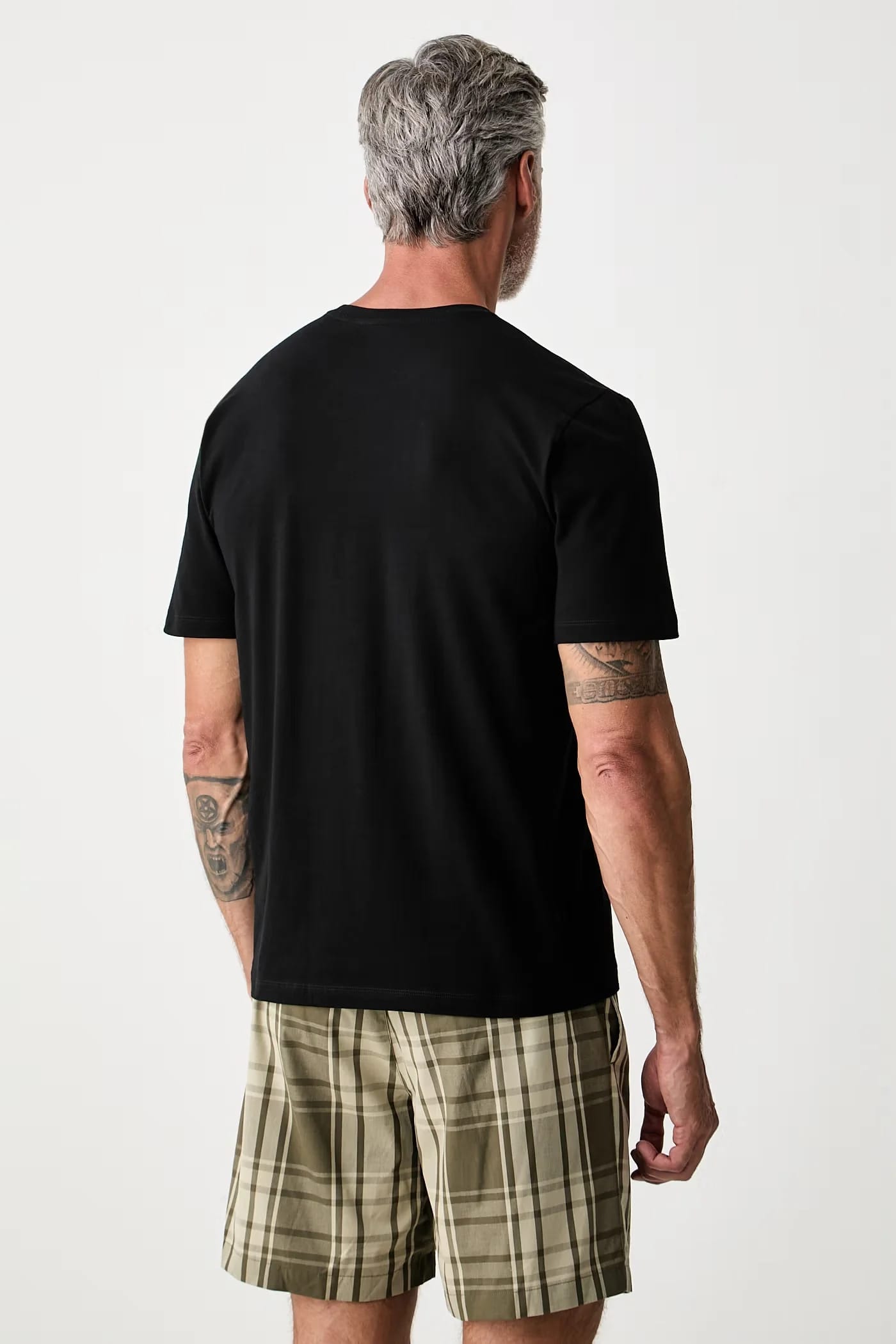 Мужская хлопковая пижама из двух предметов Easy Short Set - фото 3