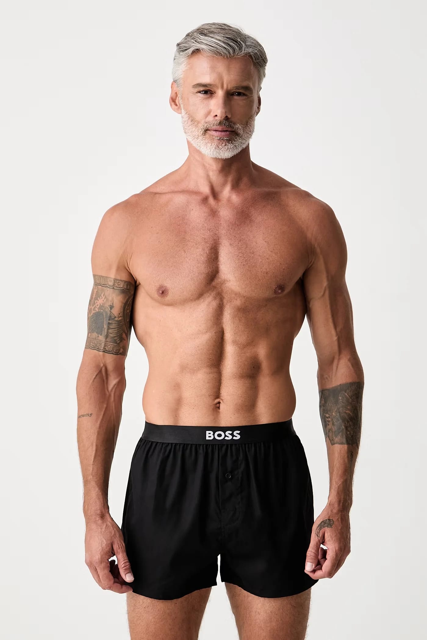 Мужские хлопковые боксеры 2P Boxer Shorts EW, 2 шт. - фото 1