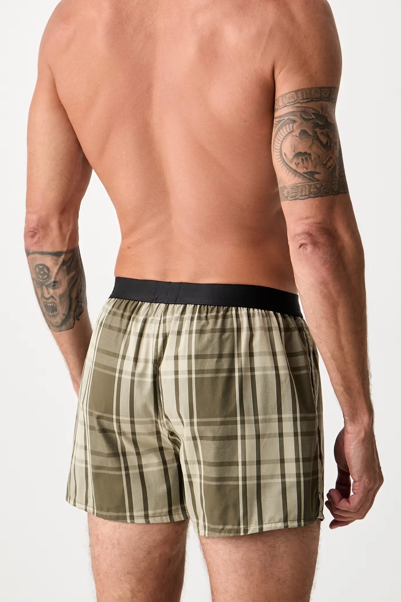 Мужские хлопковые боксеры 2P Boxer Shorts EW, 2 шт. - фото 4