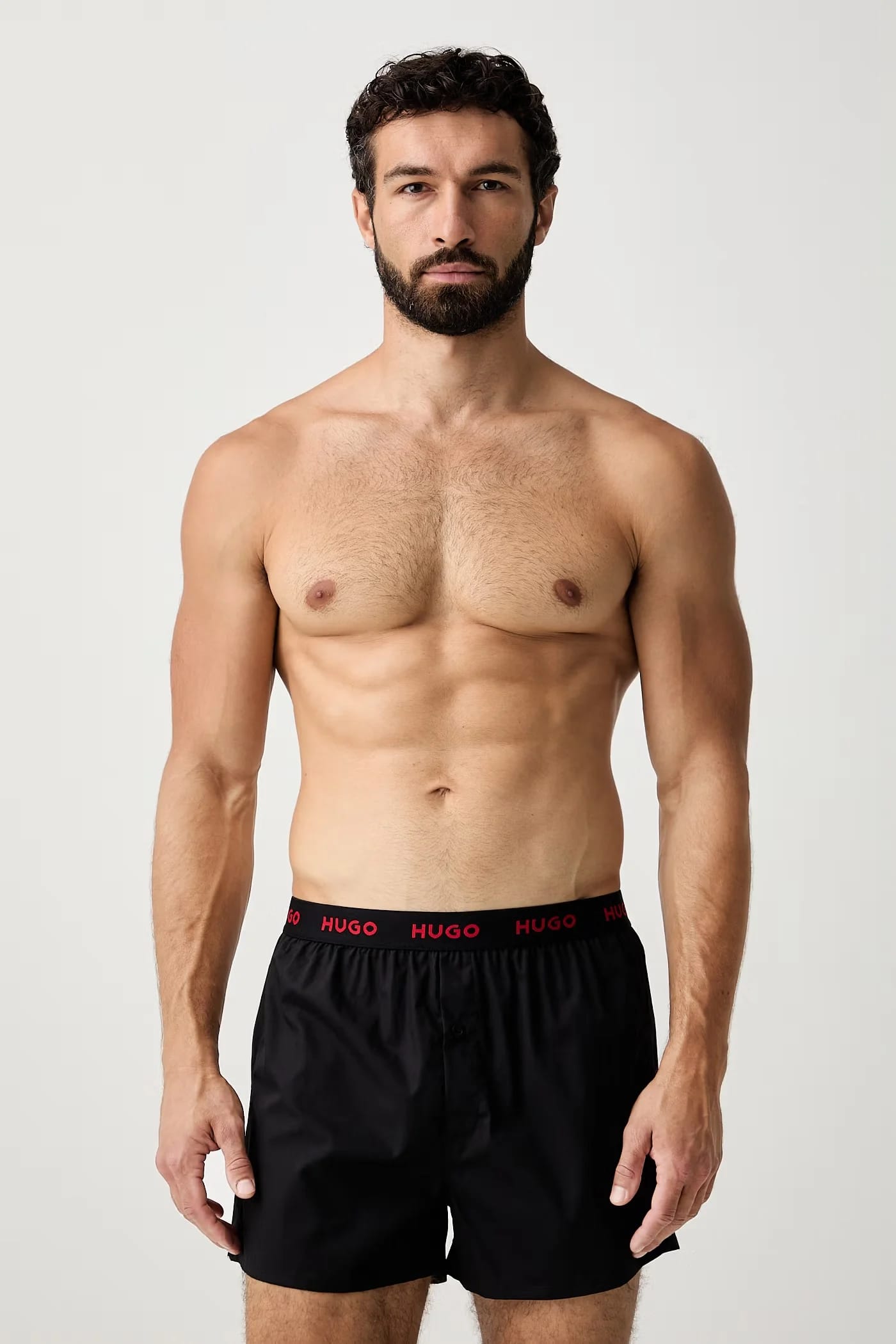 Свободные мужские хлопковые боксеры WOVEN BOXER TRIPLET, 3 шт. - фото 1