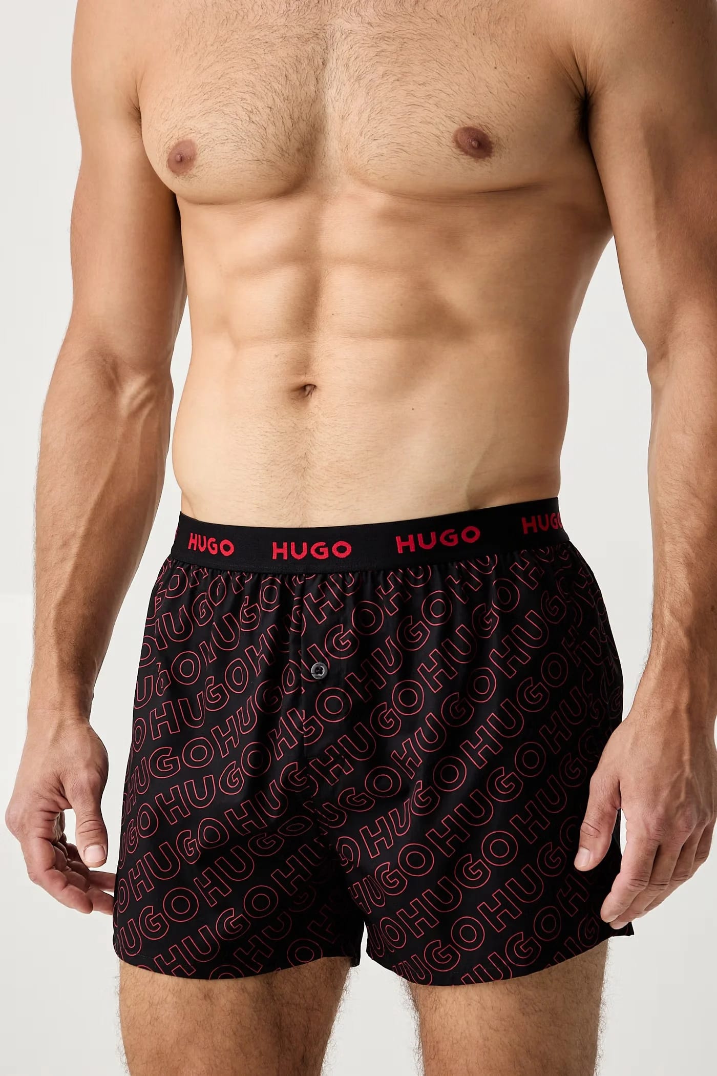 Свободные мужские хлопковые боксеры WOVEN BOXER TRIPLET, 3 шт. - фото 3