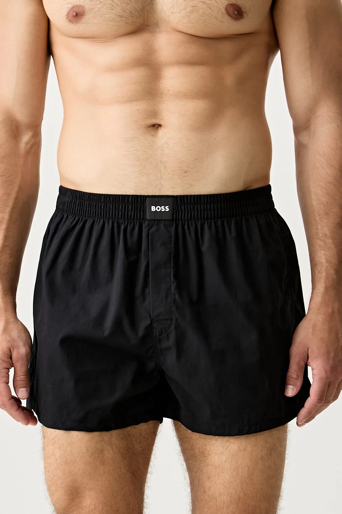 Свободные мужские хлопковые боксеры 2P Boxer S. CW Персиковые 2 шт. - фото 2