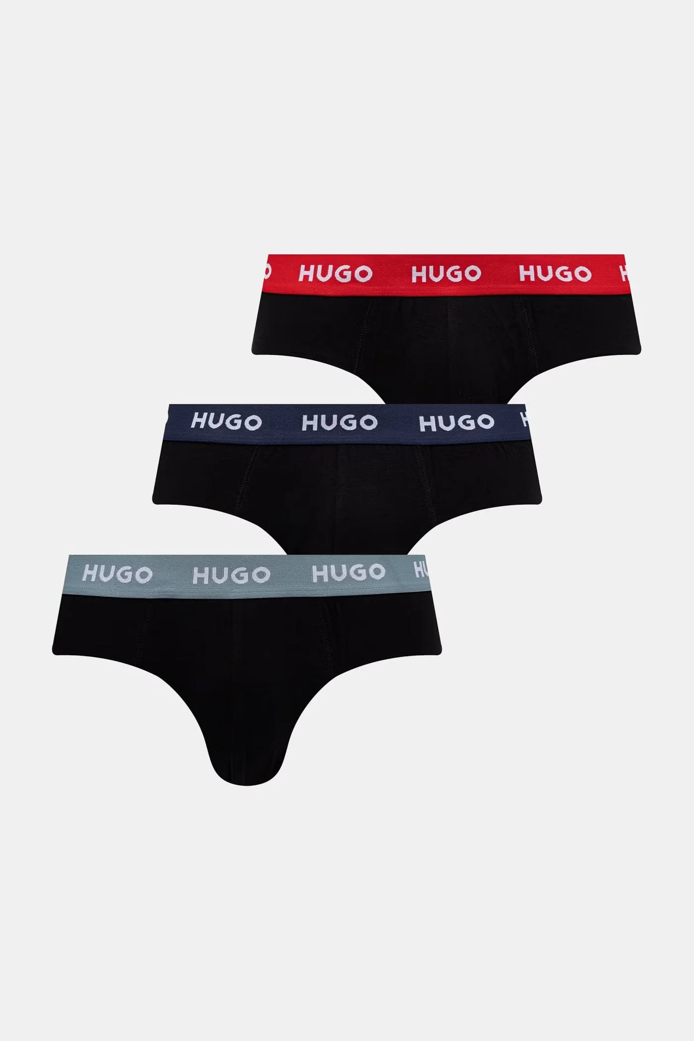 Мужские трусы из хлопка с эластаном HIPBRIEF TRIPLETPACK, 3 шт. - фото 1