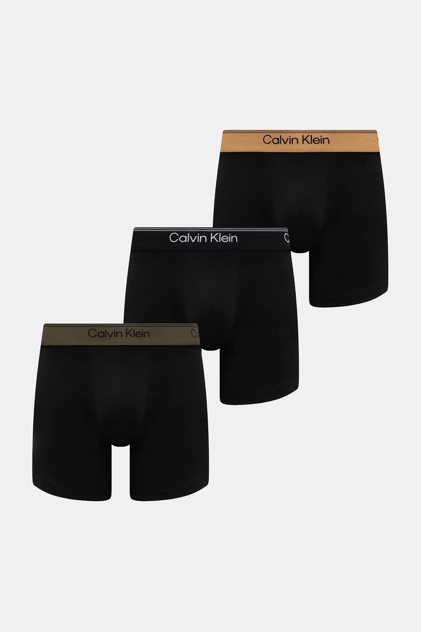 Мужские приталенные шорты-боксеры, 3 пары - фото 1
