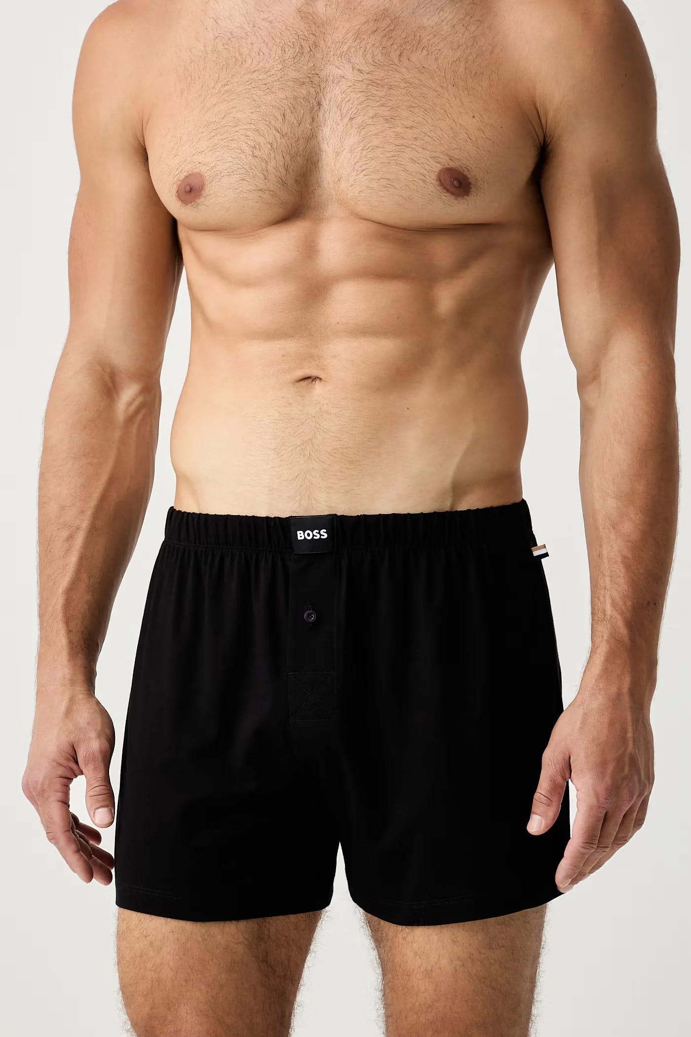 Мужские боксеры из хлопка с эластаном 2P Jersey Boxer, 2 пары - фото 2