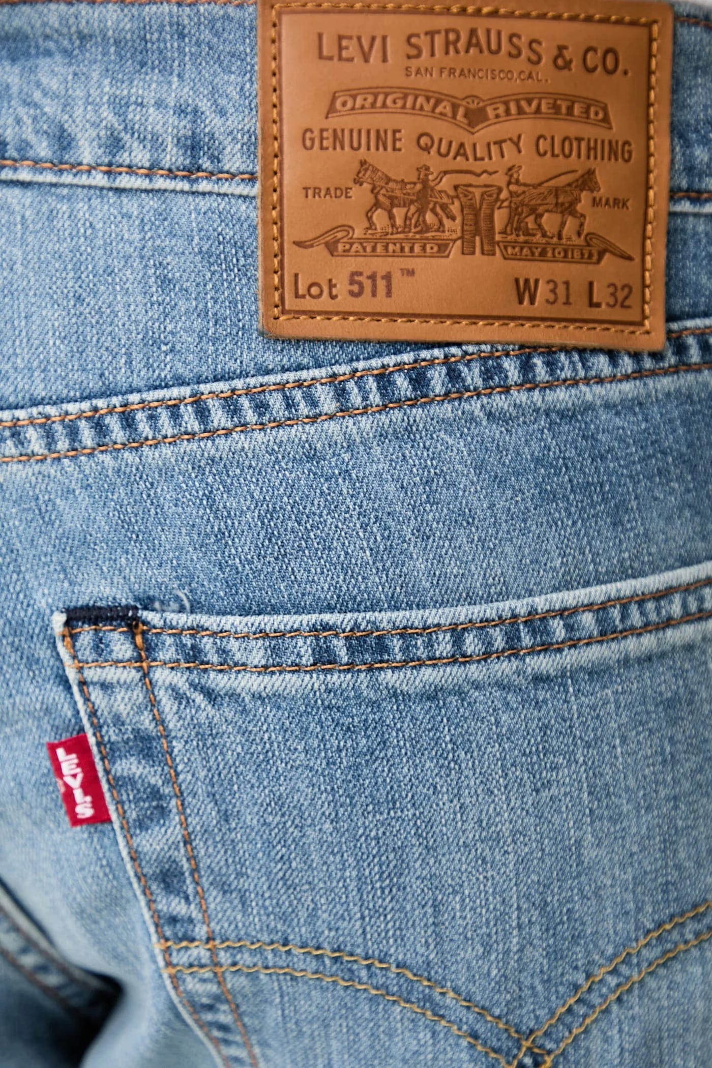 Джинсы узкого кроя 511™ SLIM - фото 4