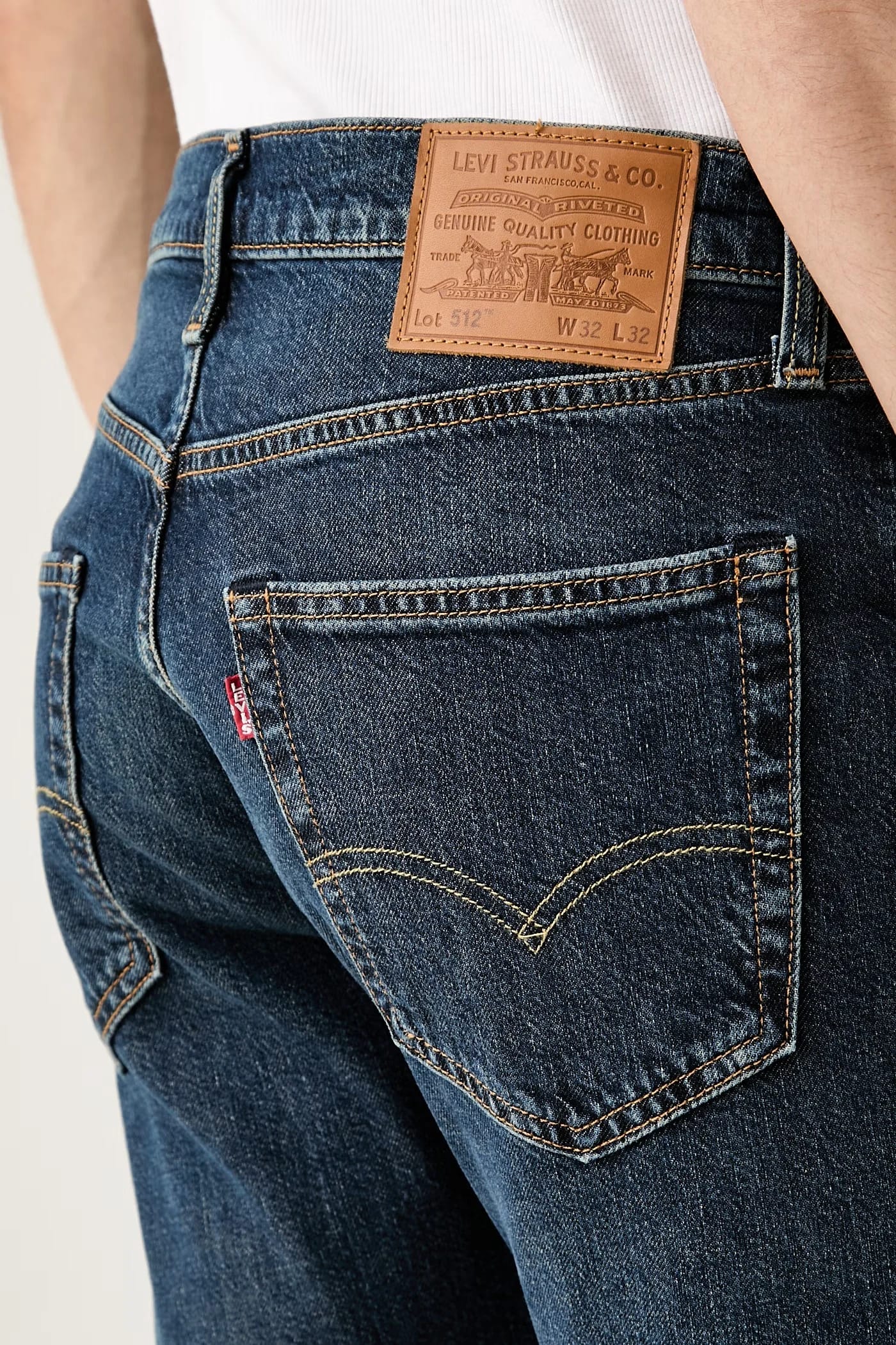 Мужские джинсы узкого кроя 512™ SLIM TAPER - фото 4