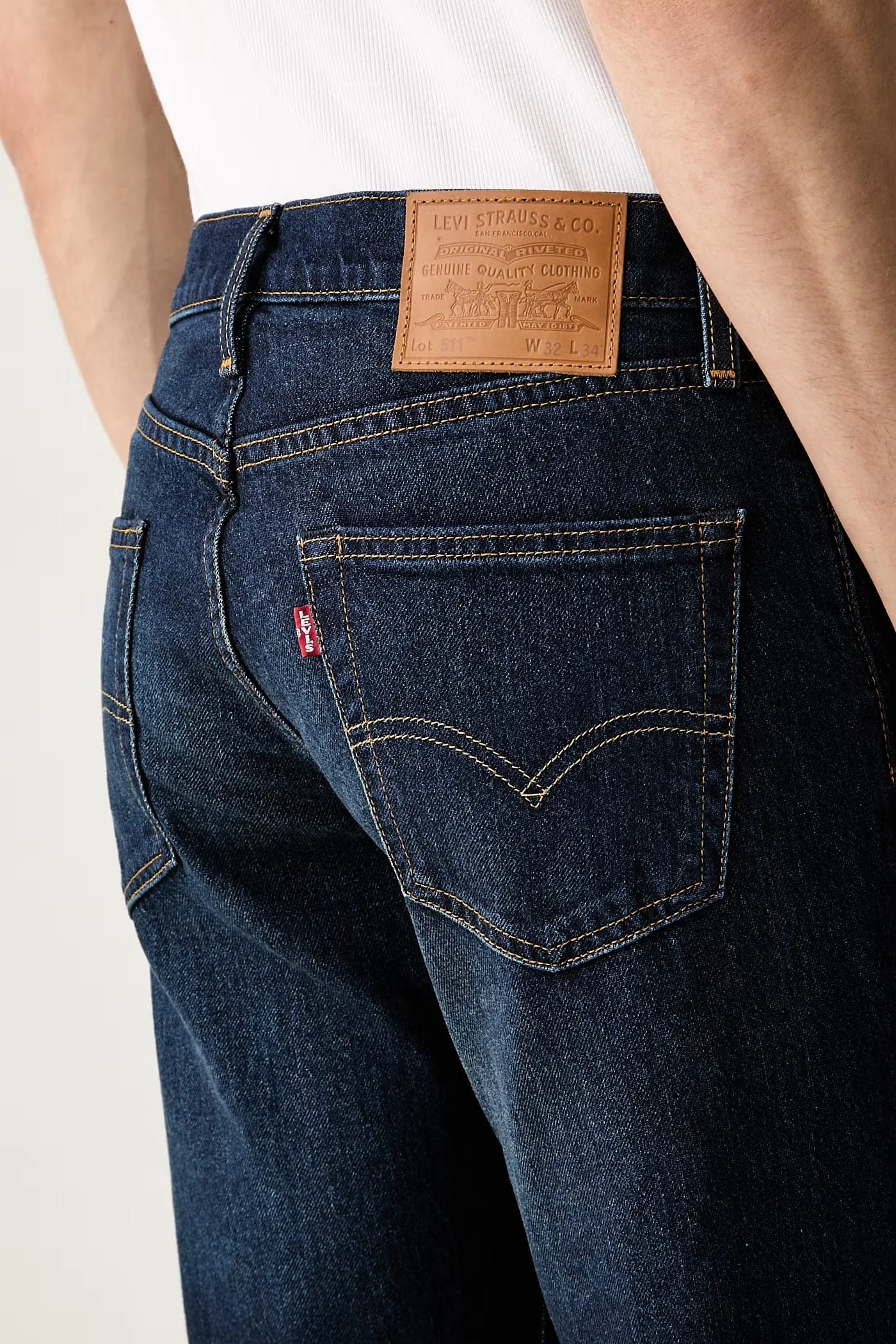 Мужские джинсы узкого кроя 511™ SLIM - фото 4