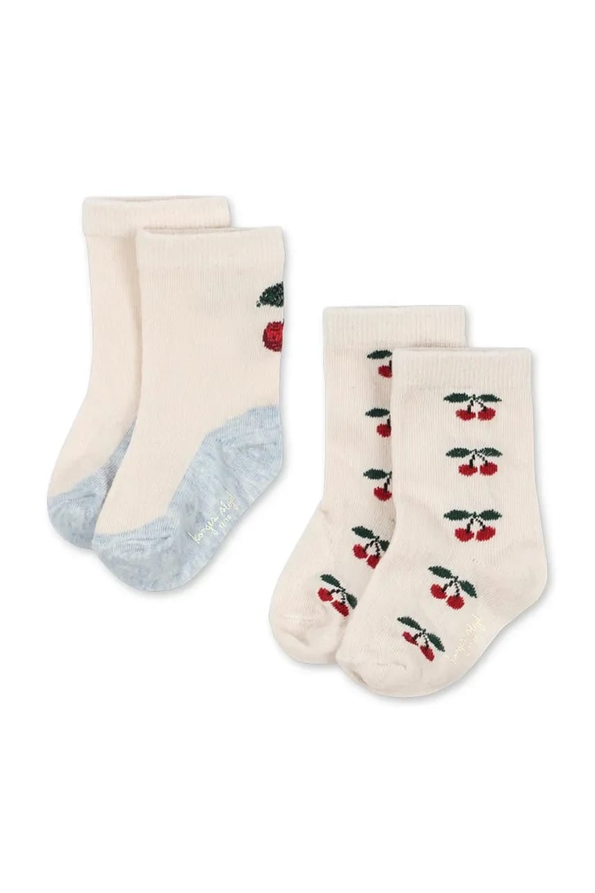 Детские носки 2 пары JACQUARD CHERRY SOCKS - фото 1