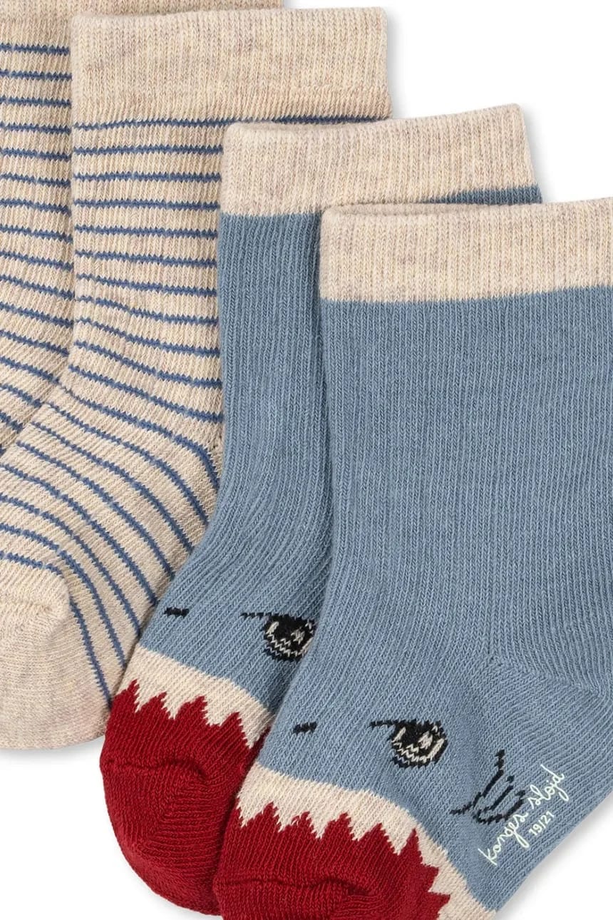 Детские носки 2 шт. SHARK RIB SOCKS 2 шт. - фото 2