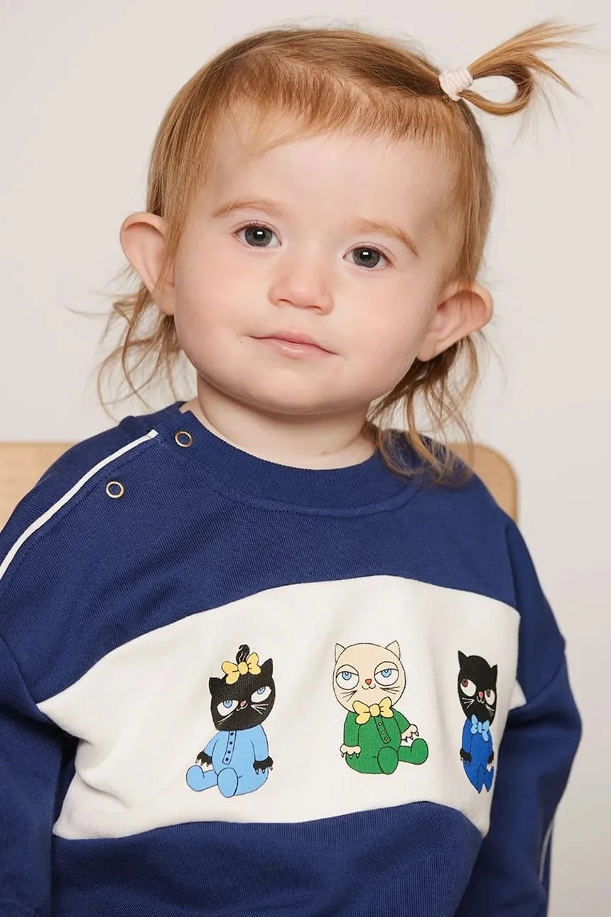 Детская хлопковая толстовка Minibabies - фото 7