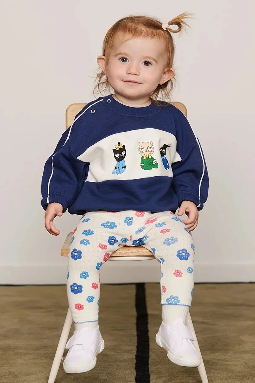 Детская хлопковая толстовка Minibabies - фото 8