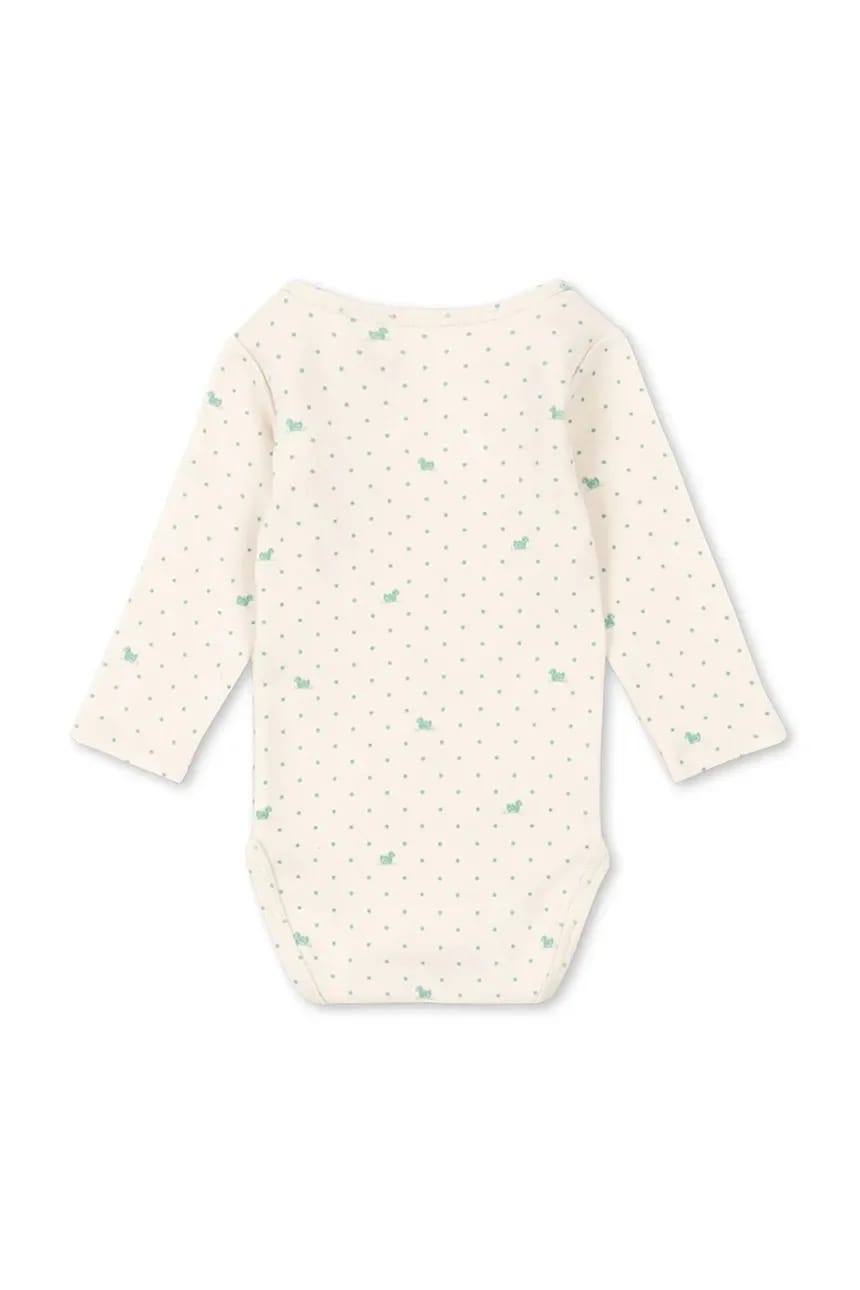 Хлопковое детское боди BELLO DUE LS BODY OCS - фото 2