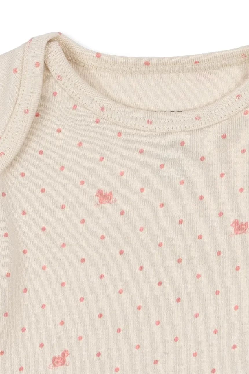Хлопковое детское боди BELLO DUE LS BODY OCS - фото 3