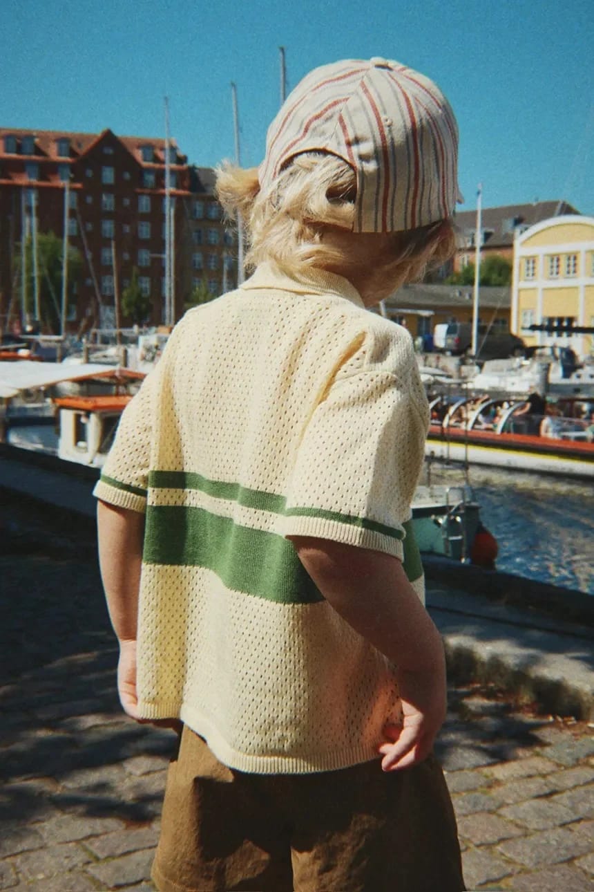 Детская хлопковая рубашка HAI KNIT SHIRT GOTS - фото 9