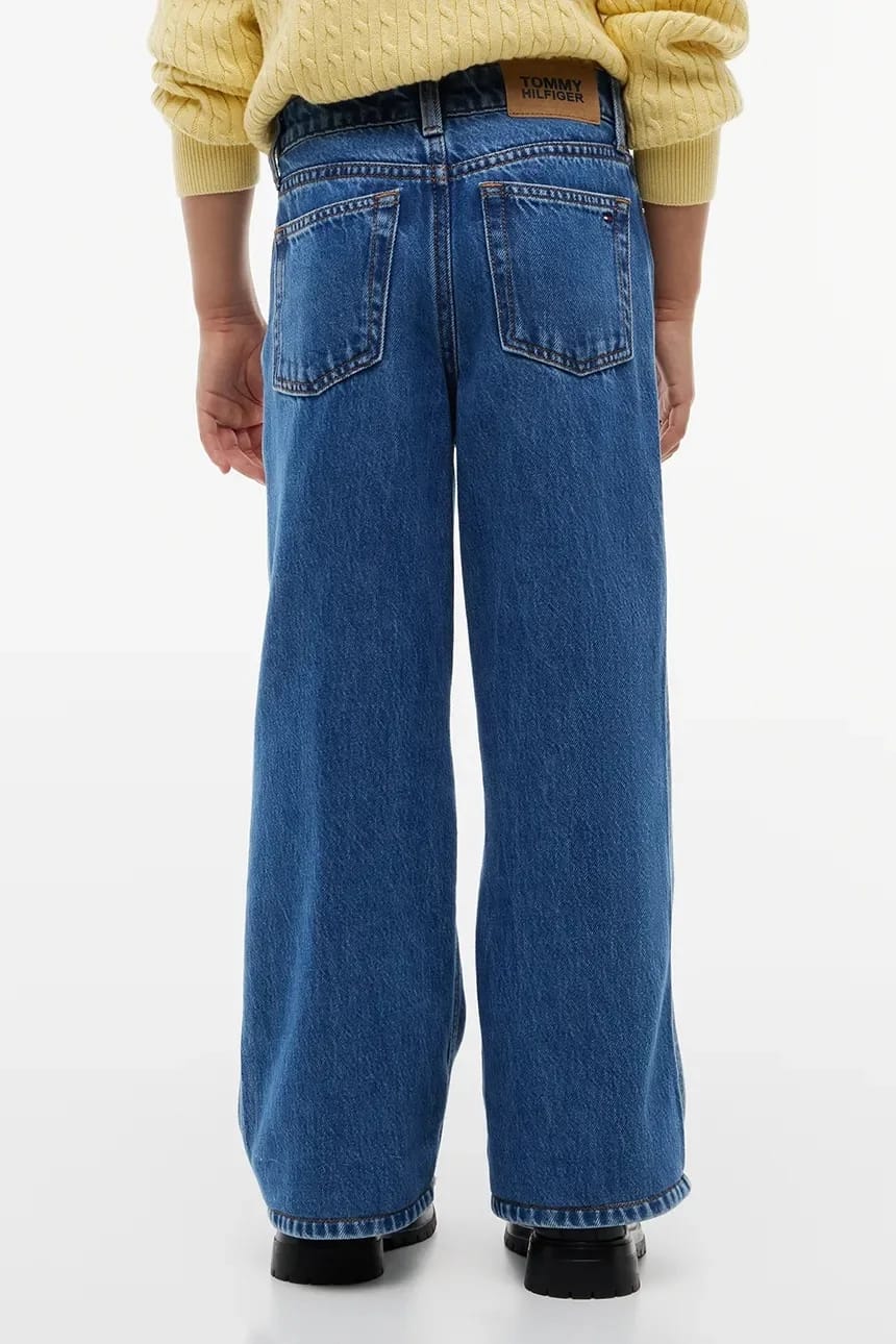 Детские широкие джинсы WIDE LEG - фото 4