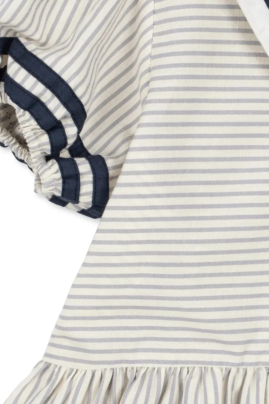 ALLIE SAILOR DRESS хлопковое расклешенное платье GOTS - фото 6