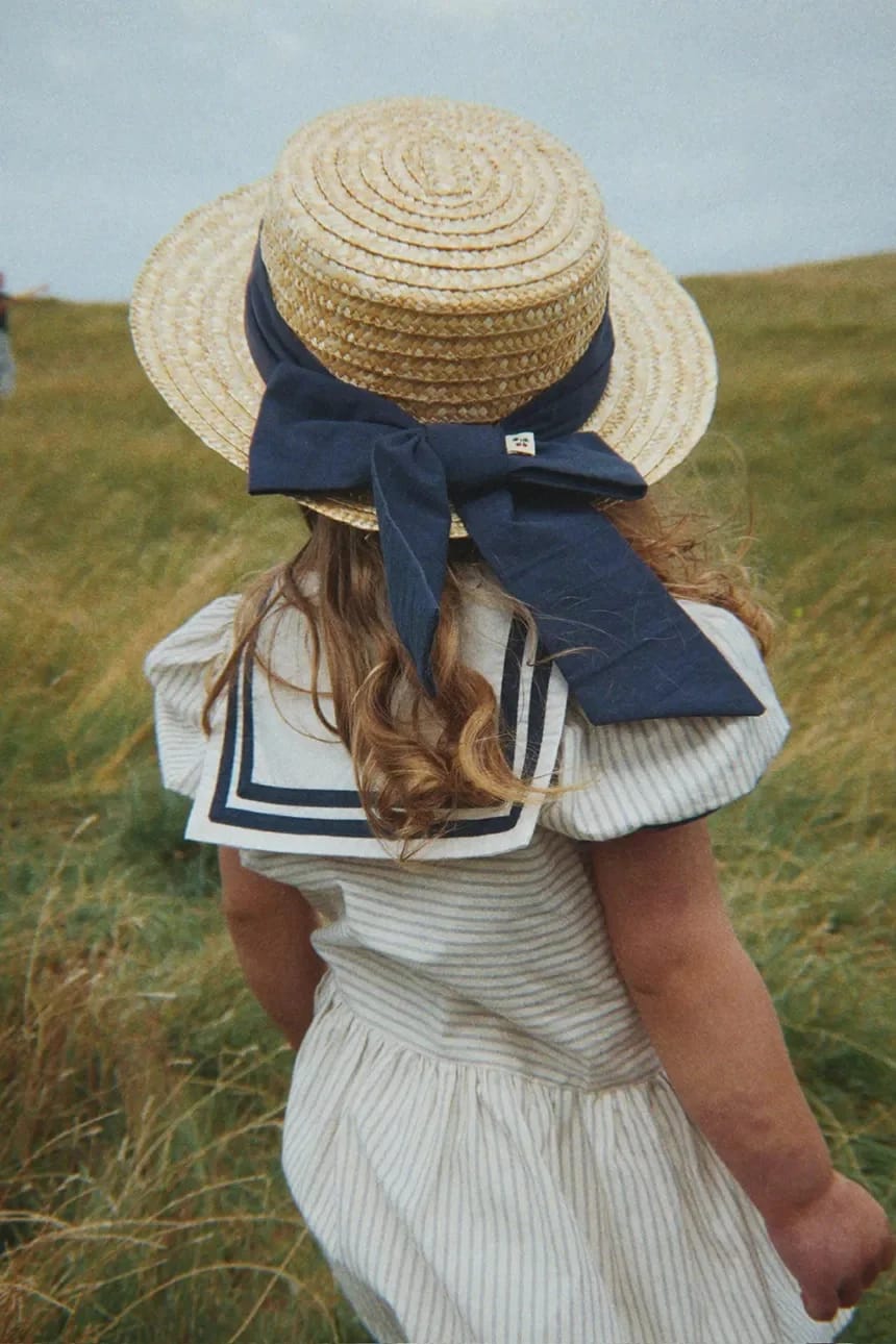 ALLIE SAILOR DRESS хлопковое расклешенное платье GOTS - фото 7