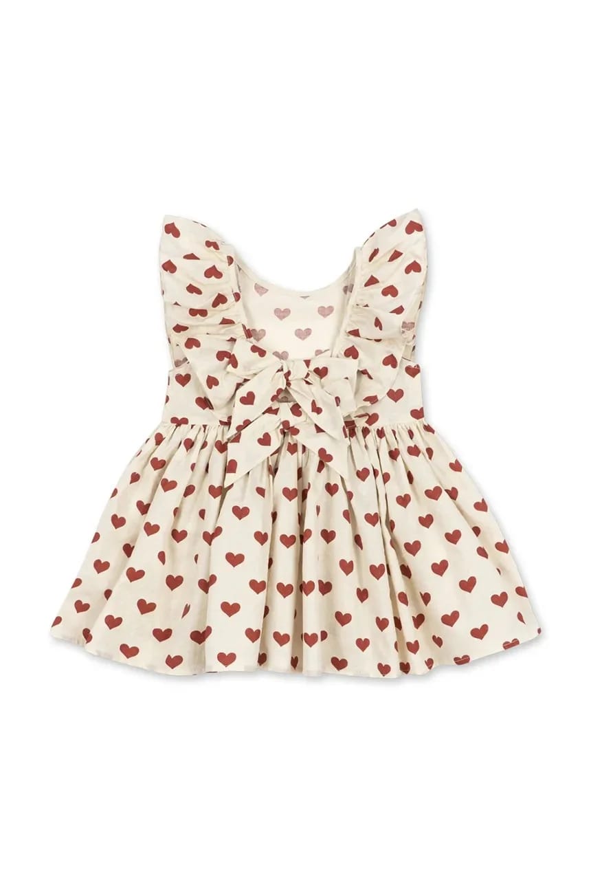 CIANNA BOW DRESS Платье из хлопка GOTS - фото 3