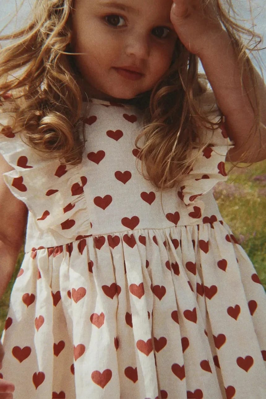 CIANNA BOW DRESS Платье из хлопка GOTS - фото 8