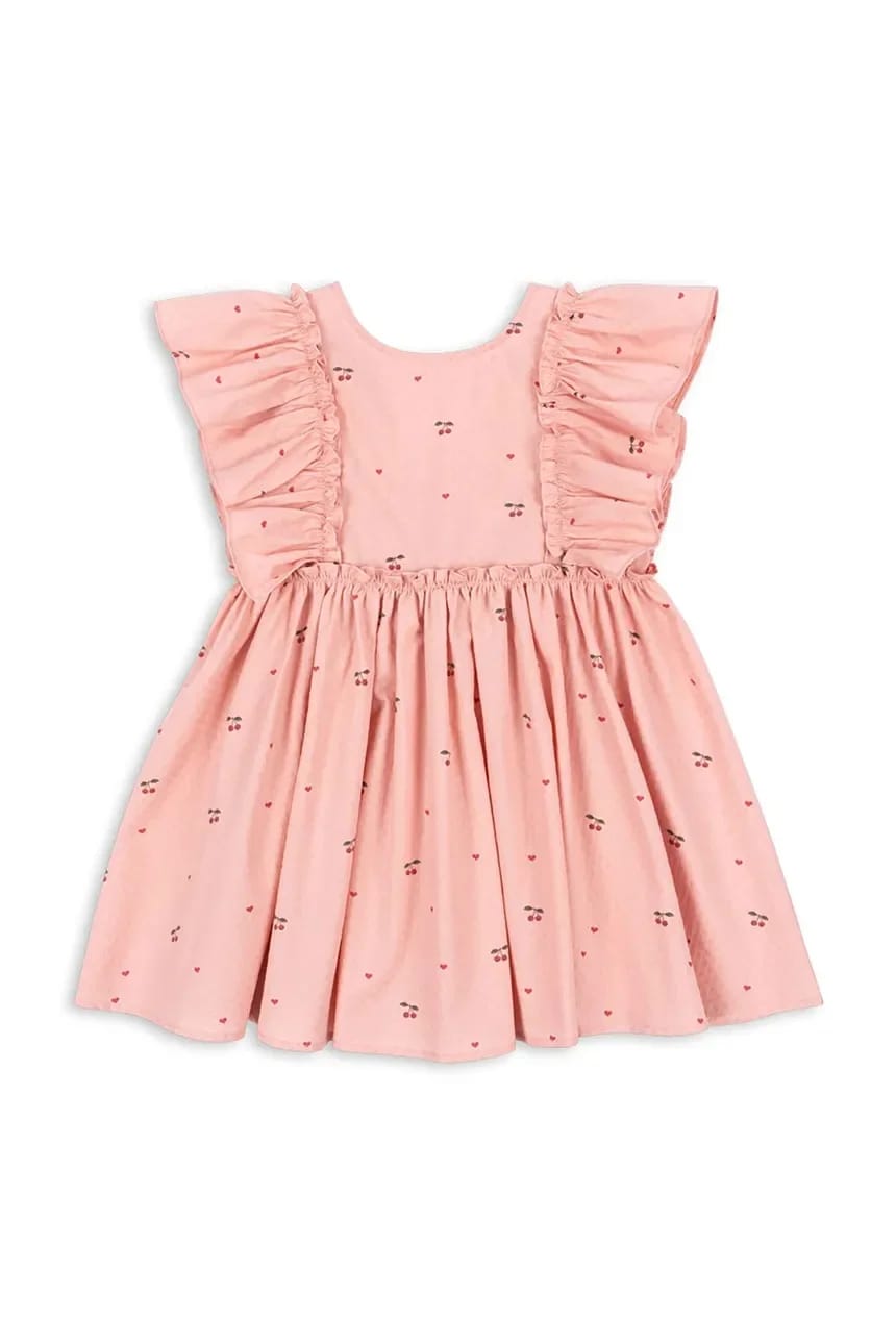 EVIA FRILL DRESS Платье из хлопка GOTS - фото 2