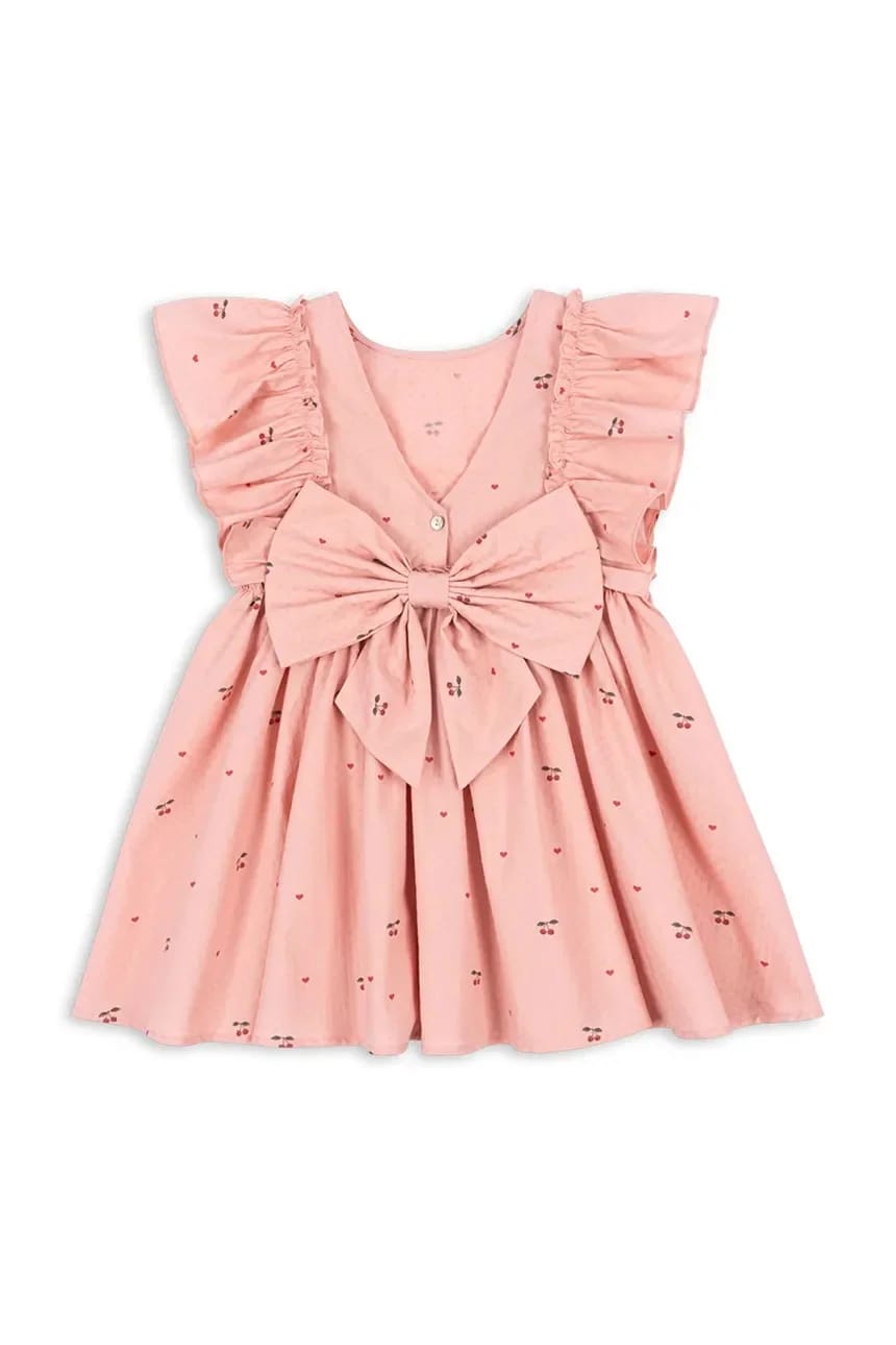 EVIA FRILL DRESS Платье из хлопка GOTS - фото 3