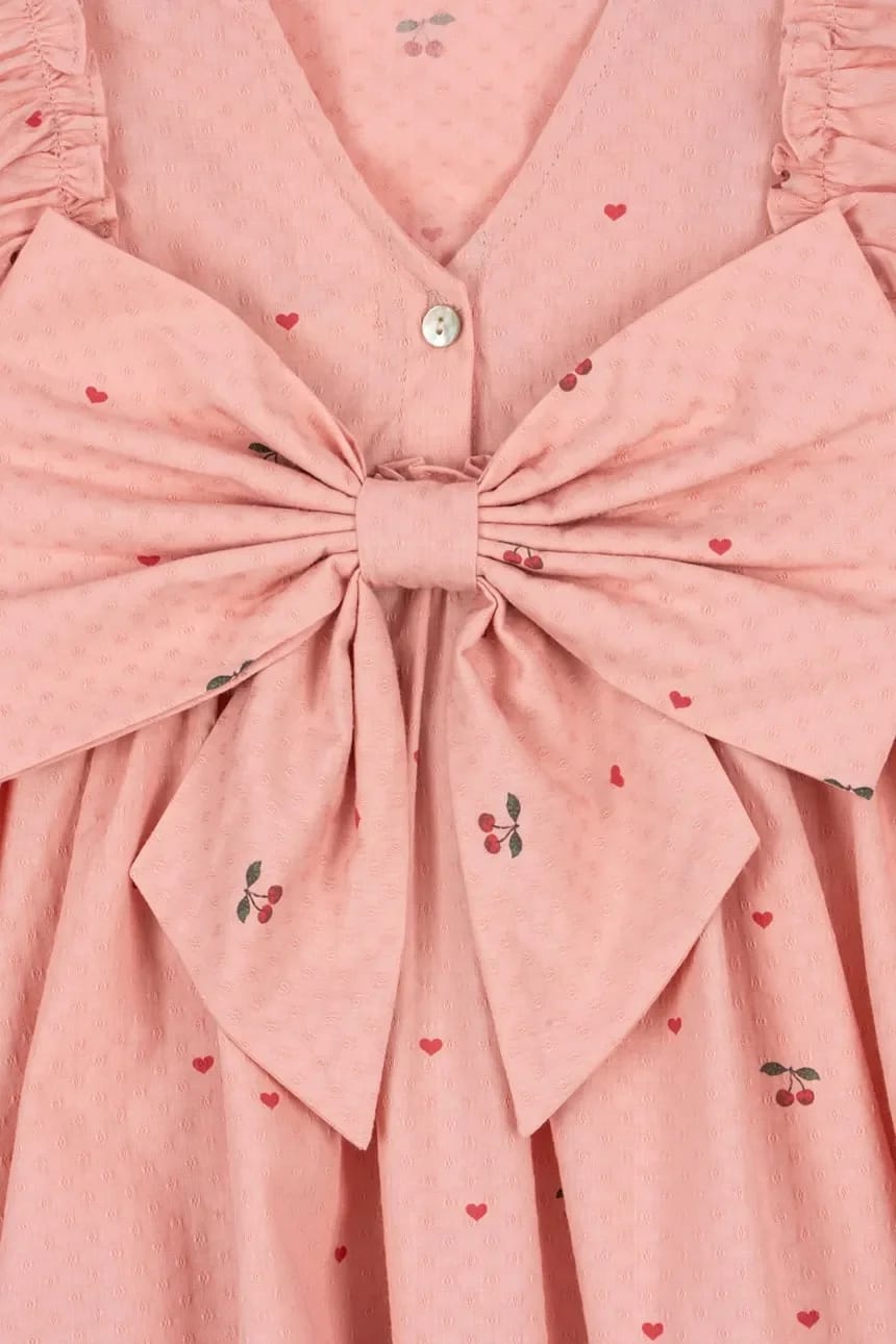 EVIA FRILL DRESS Платье из хлопка GOTS - фото 4