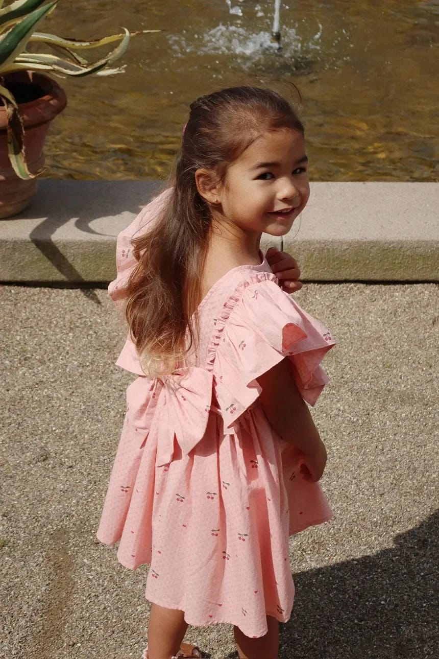EVIA FRILL DRESS Платье из хлопка GOTS - фото 6