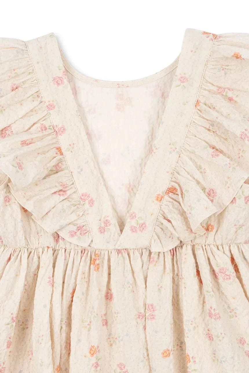 ELIN FRILL DRESS Платье из хлопка GOTS - фото 4