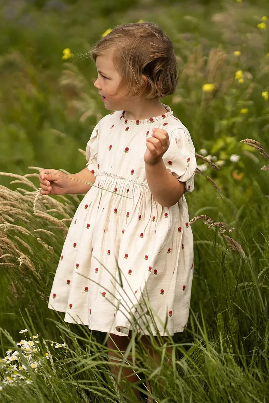 Camilla Dress Летнее платье Red Roses - фото 1