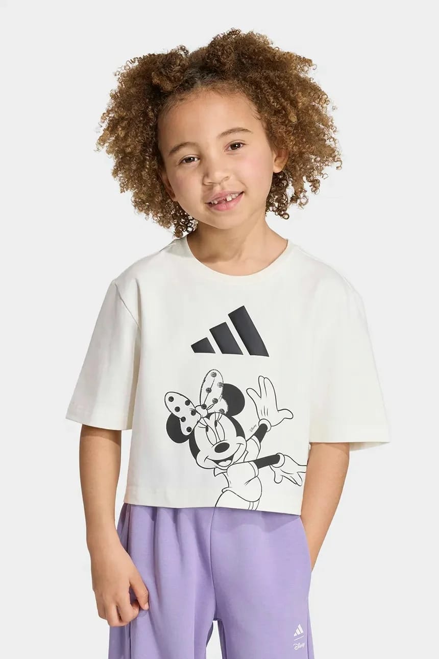 Детская футболка из хлопка с эластаном DISNEY MINNIE MOUSE - фото 1